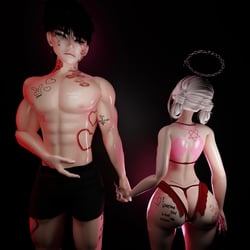 4K CUPID LIMITED EDITION TEXTURE - MALE & FEMALE