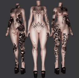 4K VENUS V2. BODY PACK - 3 TEXTURES