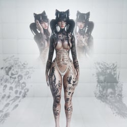 4K SCHIZO FEMALE TEXTURE