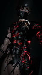 4K ROSES MALE BODY TEXTURE - ACE/AKI/EXOV4