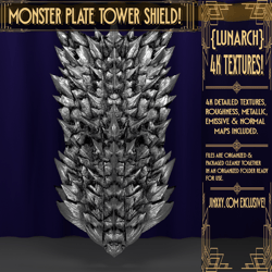 Monster Plate Tower Shield