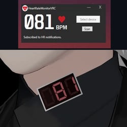 OSC Heart rate Bluetooth Application