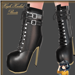 High Heeled Boots
