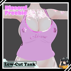 24 HR Discord Freebie! Low - Cut Tank Top