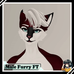 Male Furry Face - Tracking Add-On