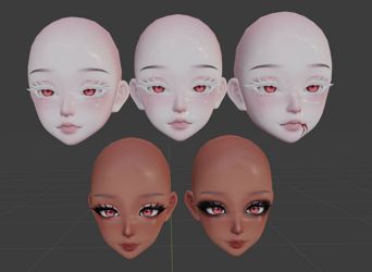 chihiro head textures