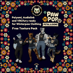 Pupper Wear - Paw Pop Collection - Petal & Bone - Winterpaw