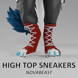 High Top Sneakers for Novabeast