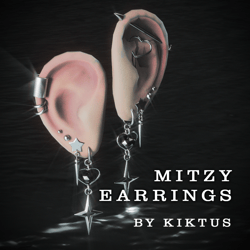 Mitzy Earrings - Freebie | kiktus