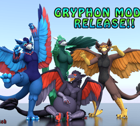 Gryphon VRchat Model