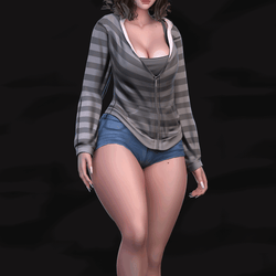 HxS Outfit | VRCHAT 3D CLOTHING ASSET