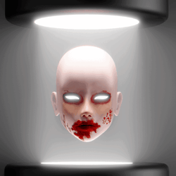 Makup Crimson lullaby Face Texture  (Aki Head Male) 