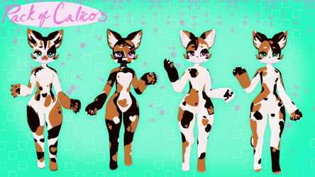 Calico Deira Texture Pack 4 Textures