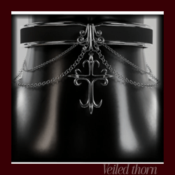 Gothic Cross choker
