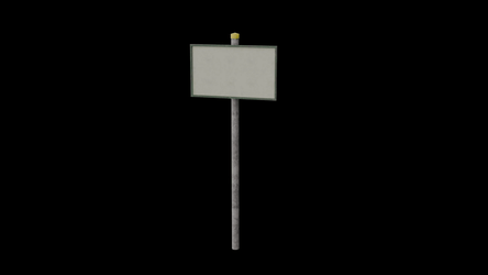 Customizable sign (VRChat avatar asset)