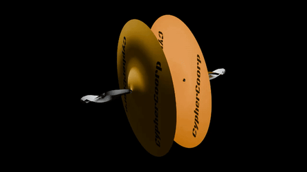 Crash cymbals (VRChat avatar asset)