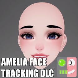 Amelia Default + Anime Face Tracking DLC