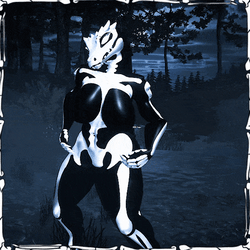 Skeleton Body Painting Kroxigor Decal