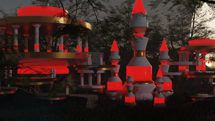 Magic Temple Scene