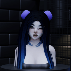 BlueBerry Hair Buns