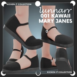 001 Kawaii Mary Janes