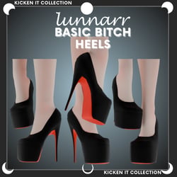 Basic Bitch Heels