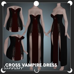 Cross Vampire Dress