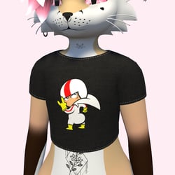 Cropped Shirt for Mayu (VRChat)