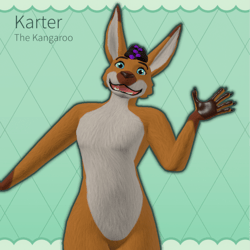 Karter the Kangaroo (VRChat Avatar)