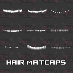 15 Hair Matcaps