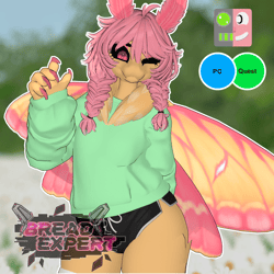 Rosie The Moth [SPS + VRCFT + PC/QUEST]