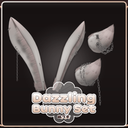 ₓ˚. Dazzling Bunny Set .˚ₓ