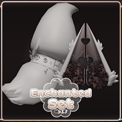 ˖˚₊ Enchanted Ear + Tail Set ₊˚˖
