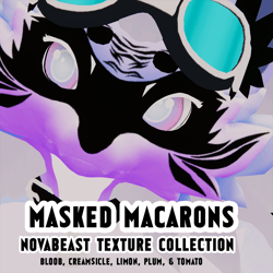 MASKED MACARONS Novabeast Texture Collection