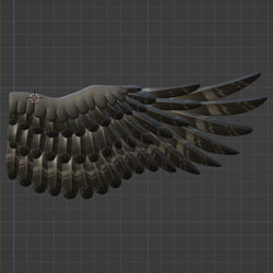 Large Feathered Wings