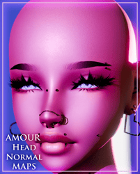 Amour Head Normal Maps
