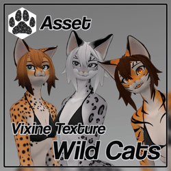(v2.0 Update) Wild Cats Textures for Vixine