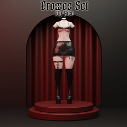 Crosses set
