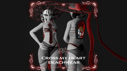 Cross My Heart Beachwear Set