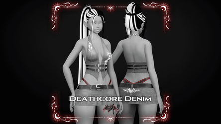 Deathcore Denim set