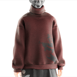 Oversized Knit Turtleneck