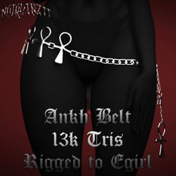 Ankh Belt | VRChat Accessory