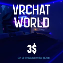 Vrchat World (Quest compatible + Easy to use)