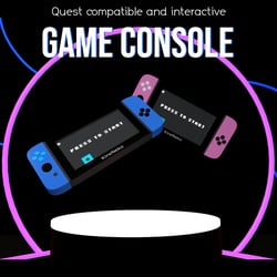Gaming Console (Interactive + Quest compatible + UDON)