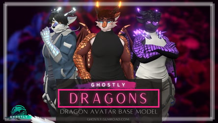 Ghostly Male Dragons