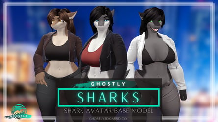 Ghostly Female Sharks