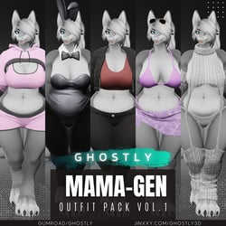 Ghostly MamaGen Outfit Pack Vol.1