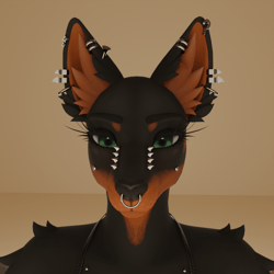 Dobe textures for Roxy by Foxipaws