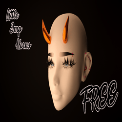 "Little Imp" Horns (VRChat)