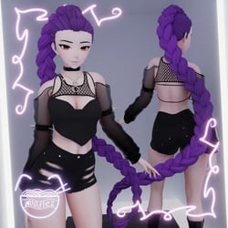 FREE Rumi's hair from K-Pop Demon Hunters